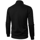 Men’s Zipper Cardigan Stand Collar Jacket