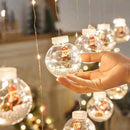 Christmas Wish Ball LED Fairy Curtain Lights
