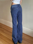 PUNK STYLE GIRL’s Flared Jeans