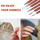 6PCS Sculpting Tool Pottery Wood Handle Set