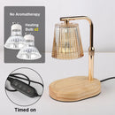 50W Candle Warmer Lamp with Timer – Dimmable Glass Candle Melter, Adjustable Light for Cozy Bedroom & Home Decor (No Flame, No Smoke)