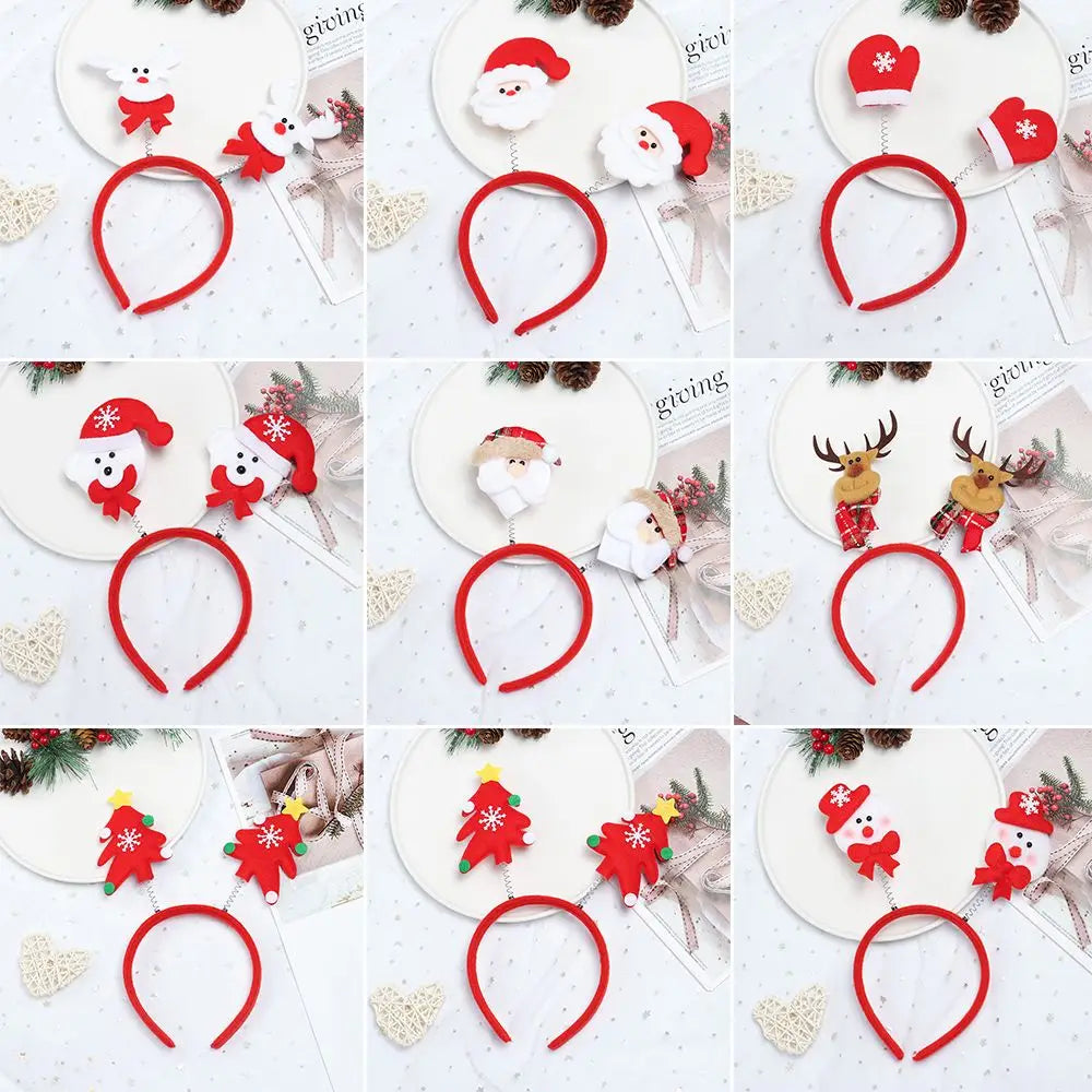 Party Cosplay Antlers Santa Claus Christmas Headband