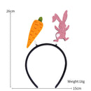 Easter Funny Glasses Props – Kids’ Cartoon Bunny & Eggshell Eyeglass Frames, Non‑Woven Fabric Easter Party Decorations & Gifts