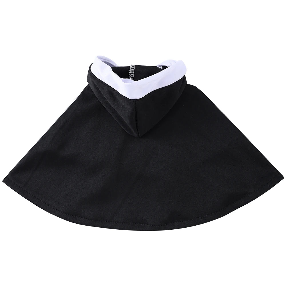 Funny Halloween Cat & Dog Nun Costume | Jesus Cross Cosplay Outfit for Small, Medium & Large Pets
