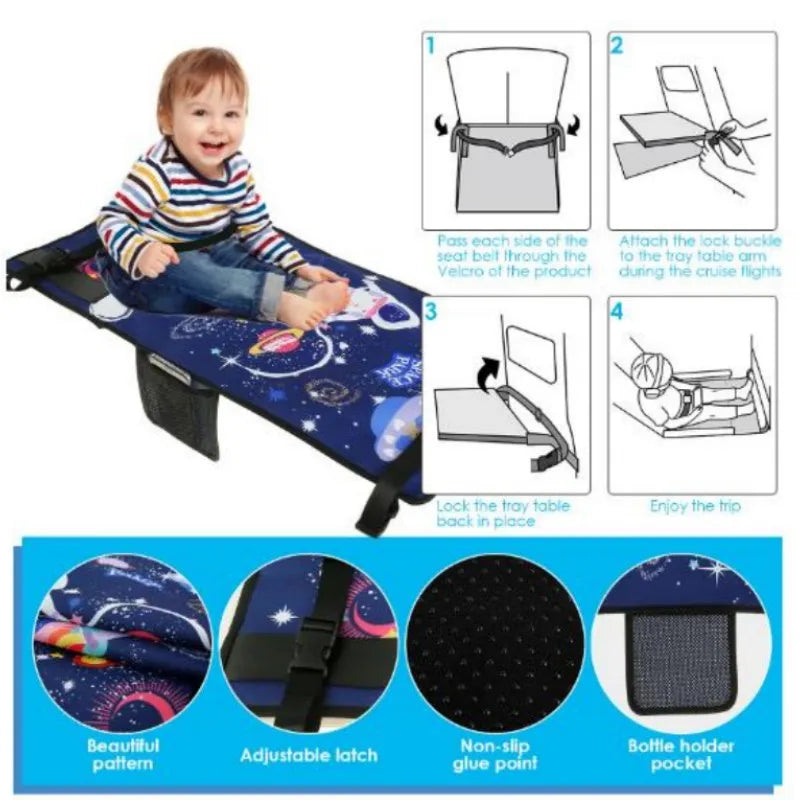 Kids Travel Airplane Bed