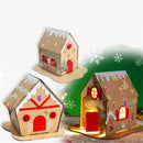 DIY Handmade Christmas Biscuit House Miniature Dollhouse