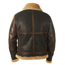 Men’s Plush-Lined Leather Winter Jacket