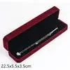 LED Light Necklace Gift Box – Velvet Square Jewelry Case for Engagement, Proposal, Pendant & Bracelet Presentation