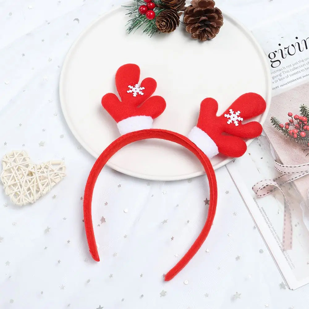 Party Cosplay Antlers Santa Claus Christmas Headband