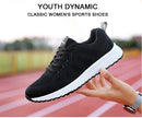 Breathable Mesh Lace-Up Sneakers