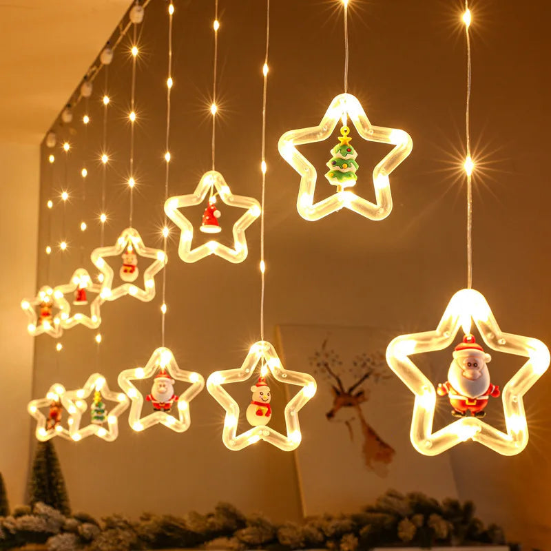 Christmas Wish Ball LED Fairy Curtain Lights