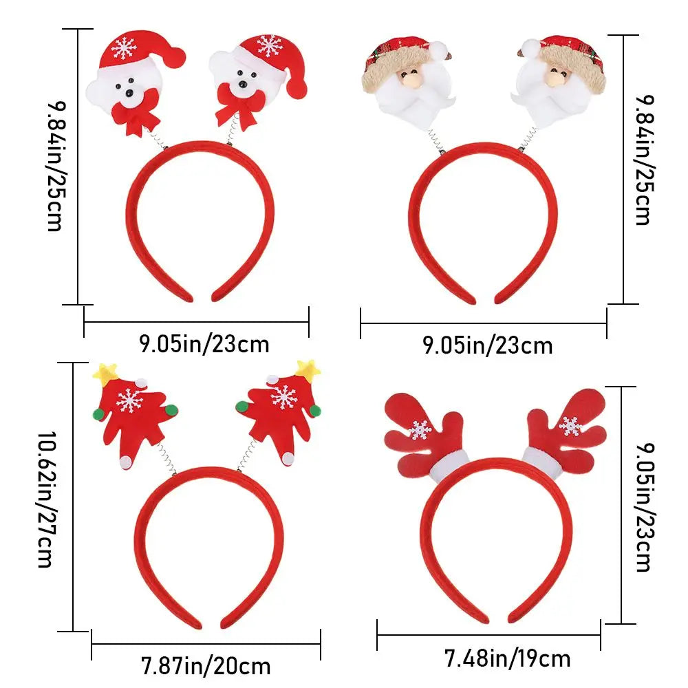 Party Cosplay Antlers Santa Claus Christmas Headband