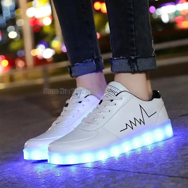 Luminous LED Shoes for Kids and Adults