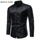 Rose Print Men’s Shirt