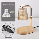 50W Candle Warmer Lamp with Timer – Dimmable Glass Candle Melter, Adjustable Light for Cozy Bedroom & Home Decor (No Flame, No Smoke)