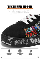 Mens Casual Sport Shoes 2025 Autumn Fashion Comfort Non Slip Casual Sneakers Platform Outdoor Running Shoes Graffiti Board Shoes