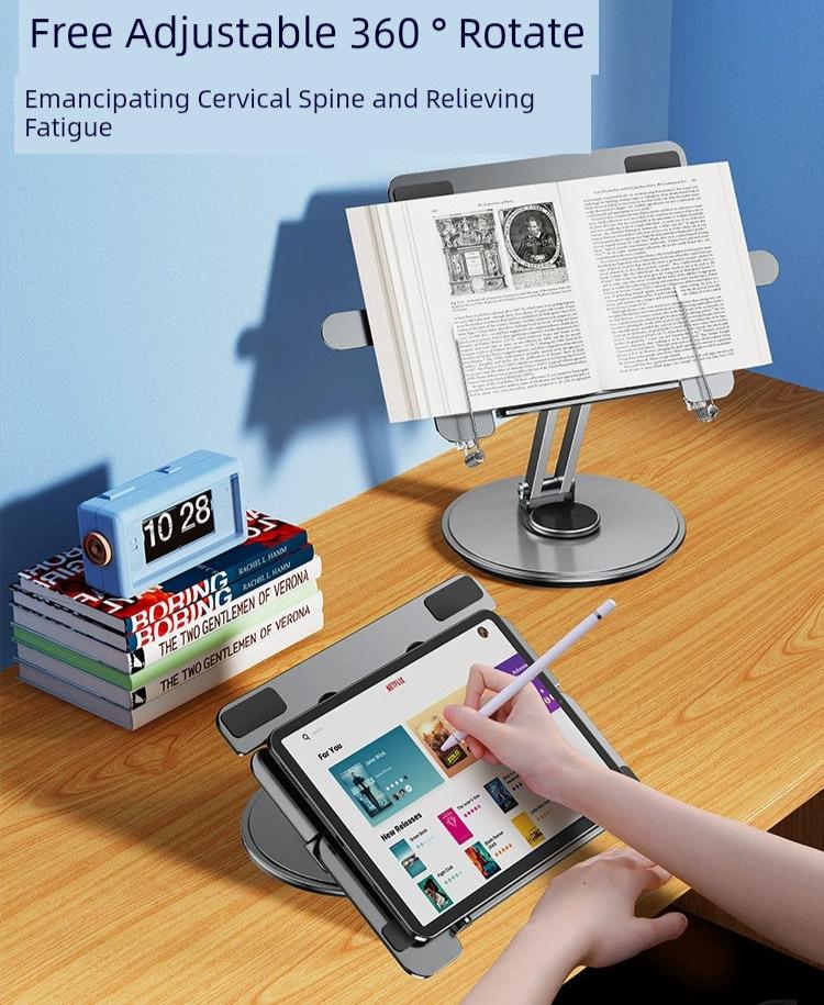 360-Degree Rotate Notebook Riser