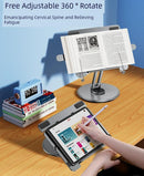 360-Degree Rotate Notebook Riser