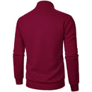 Men’s Zipper Cardigan Stand Collar Jacket