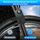 Hollarm Wireless Bicycle Vibration Alarm Rechargeable Waterproof Motorcycle Bike Alarms Remote Control Anti Lost Security Sensor