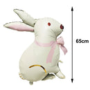 Easter Bunny Disposable Tableware Set – Cute Cartoon Rabbit Paper Plates, Cups & Napkins for Kids Birthday, Easter Parties & Spring Celebrations
