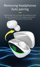 🎧Bluetooth 5.3 Earbuds – 9D Stereo HiFi Earphones with Smart Touch, LED Power Display, Noise Reduction & IPX5 Waterproof Design