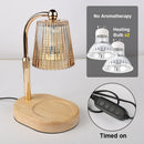 50W Candle Warmer Lamp with Timer – Dimmable Glass Candle Melter, Adjustable Light for Cozy Bedroom & Home Decor (No Flame, No Smoke)