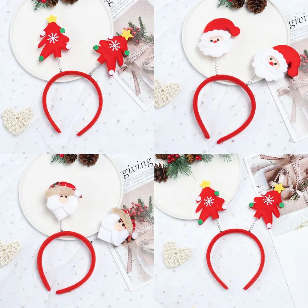Party Cosplay Antlers Santa Claus Christmas Headband
