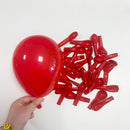 Red Green Celebration Balloons Garland Arch Kit
