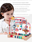 Around-the-Bead Wooden Toy