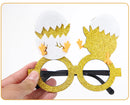 Easter Funny Glasses Props – Kids’ Cartoon Bunny & Eggshell Eyeglass Frames, Non‑Woven Fabric Easter Party Decorations & Gifts