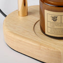 50W Candle Warmer Lamp with Timer – Dimmable Glass Candle Melter, Adjustable Light for Cozy Bedroom & Home Decor (No Flame, No Smoke)