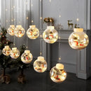 Christmas Wish Ball LED Fairy Curtain Lights