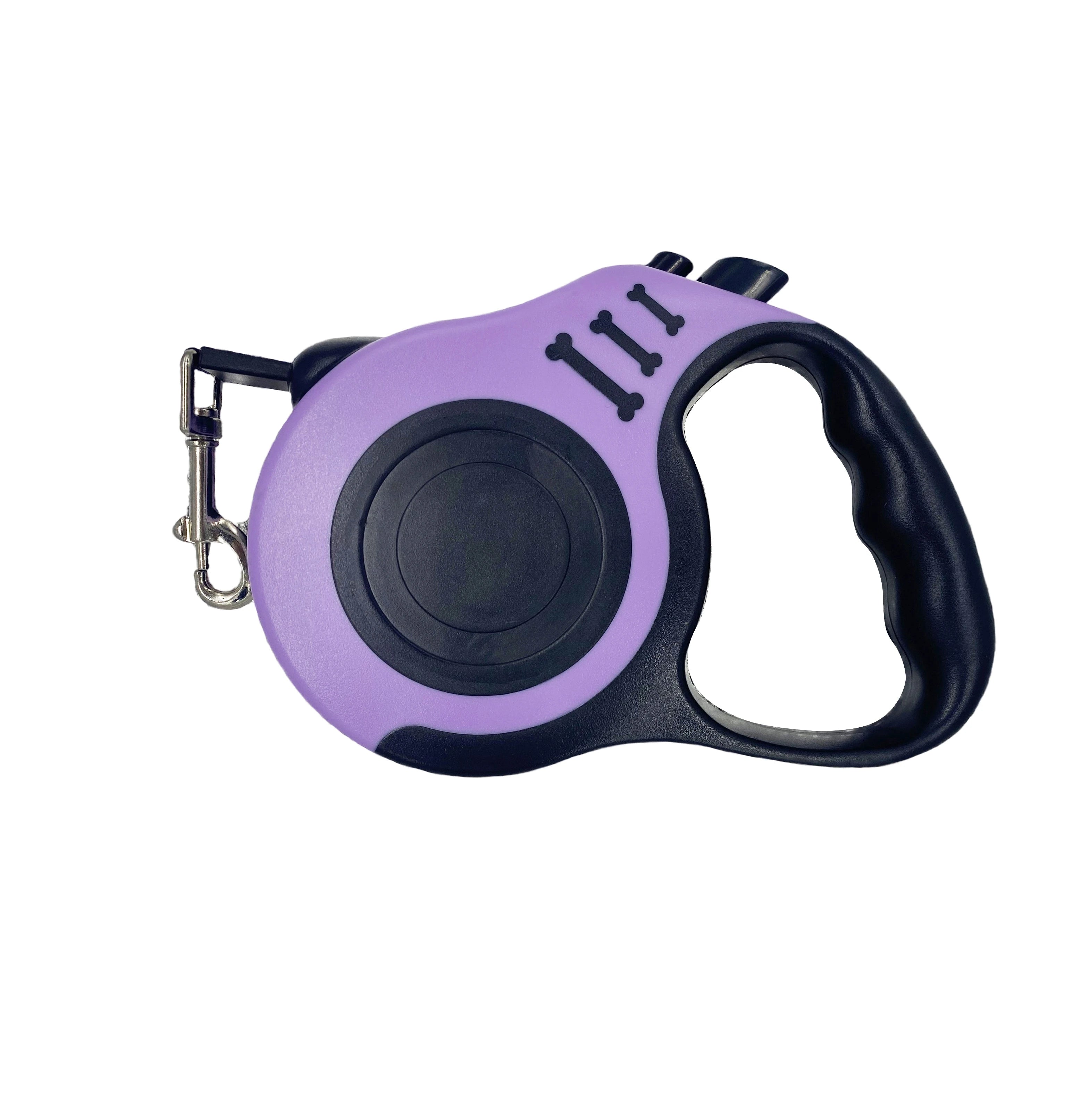 Retractable Dog Leash 3m/5m – Tangle‑Free Nylon Lead for Small & Medium Pets
