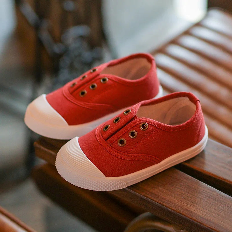 Spring & Summer Kids Canvas Sneakers - OLM Store