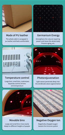 Infrared Red Light Tourmaline Stone Spa Capsule