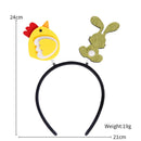 Easter Funny Glasses Props – Kids’ Cartoon Bunny & Eggshell Eyeglass Frames, Non‑Woven Fabric Easter Party Decorations & Gifts