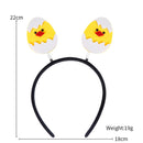 Easter Funny Glasses Props – Kids’ Cartoon Bunny & Eggshell Eyeglass Frames, Non‑Woven Fabric Easter Party Decorations & Gifts
