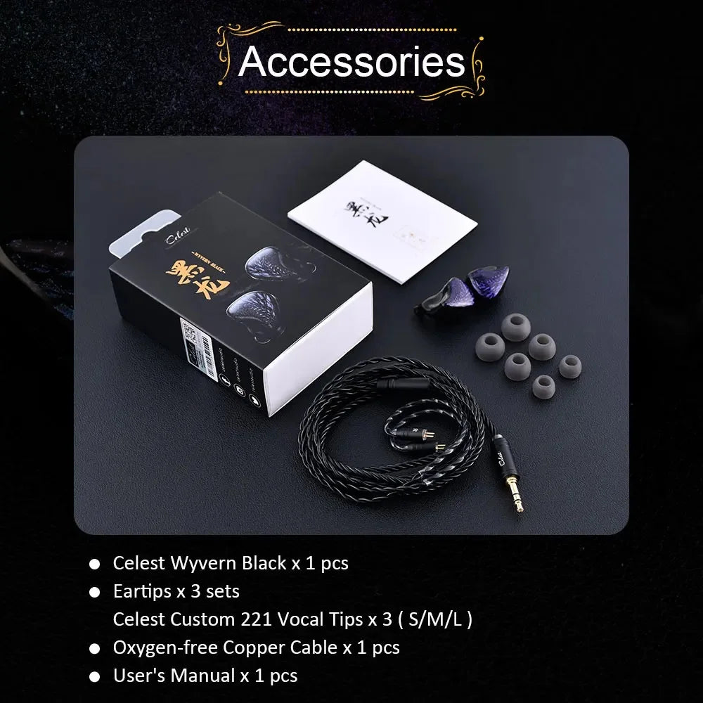 HiFi Metal In‑Ear Monitor Earphones with Mic, Wired Gaming Headset (3.5mm / Type‑C Options)