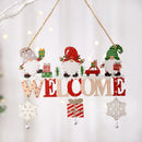 Santa Claus Wooden Hanging Ornament