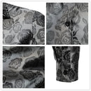 Rose Print Men’s Shirt