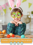 Easter Funny Glasses Props – Kids’ Cartoon Bunny & Eggshell Eyeglass Frames, Non‑Woven Fabric Easter Party Decorations & Gifts