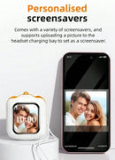 Intelligent Touch Screen ENC Bluetooth 5.1 Earbuds – Waterproof TWS Earphones with TF Card Support & Noise Cancelling Mic