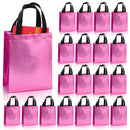20pcs Aluminized Non‑Woven Gift Bags – Reusable Leak‑Proof Tote Bags for Shopping, Mother’s Day, Graduation, Party & Event Packaging