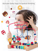 Around-the-Bead Wooden Toy