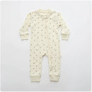 Cartoon Cactus Long Sleeve Baby Romper - Striped Newborn Outfit for Boys & Girls