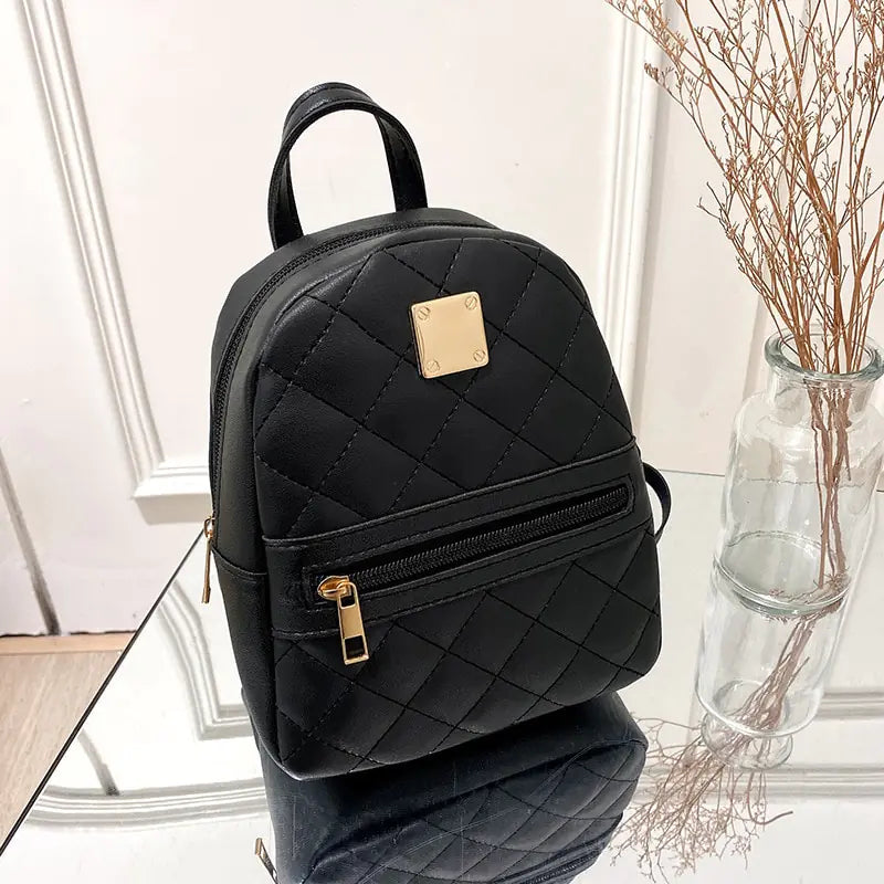 Mini Leather Multifunction Crossbody Bag