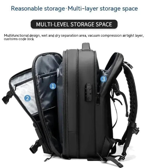 Vacuum Compression Backpack