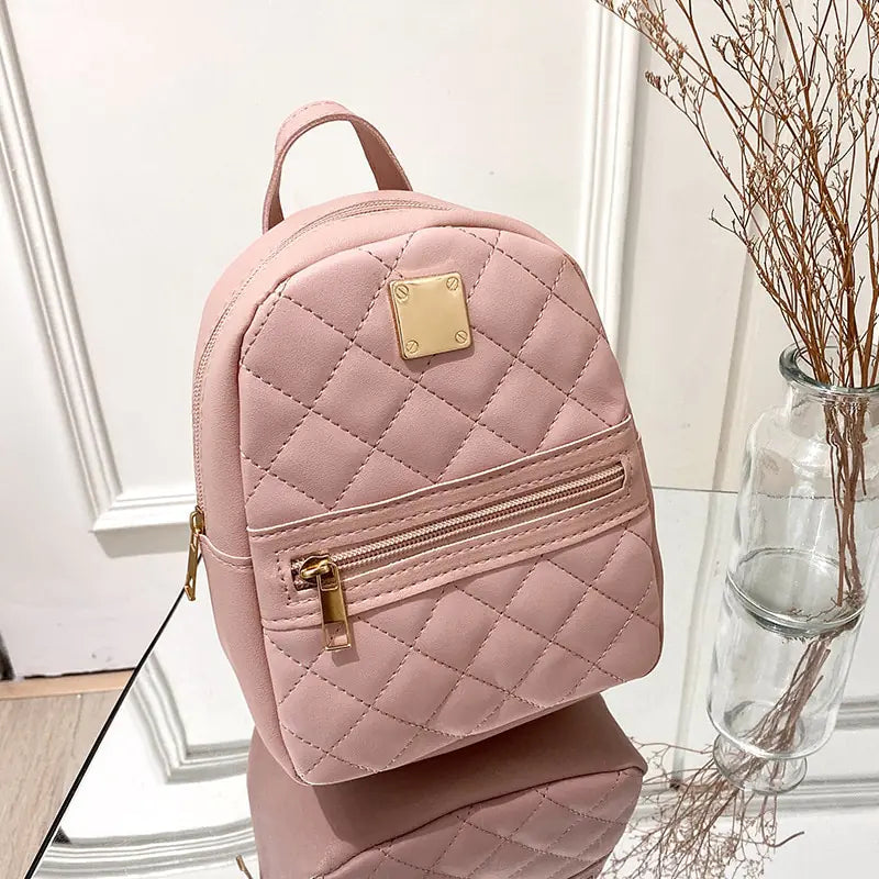 Mini Leather Multifunction Crossbody Bag