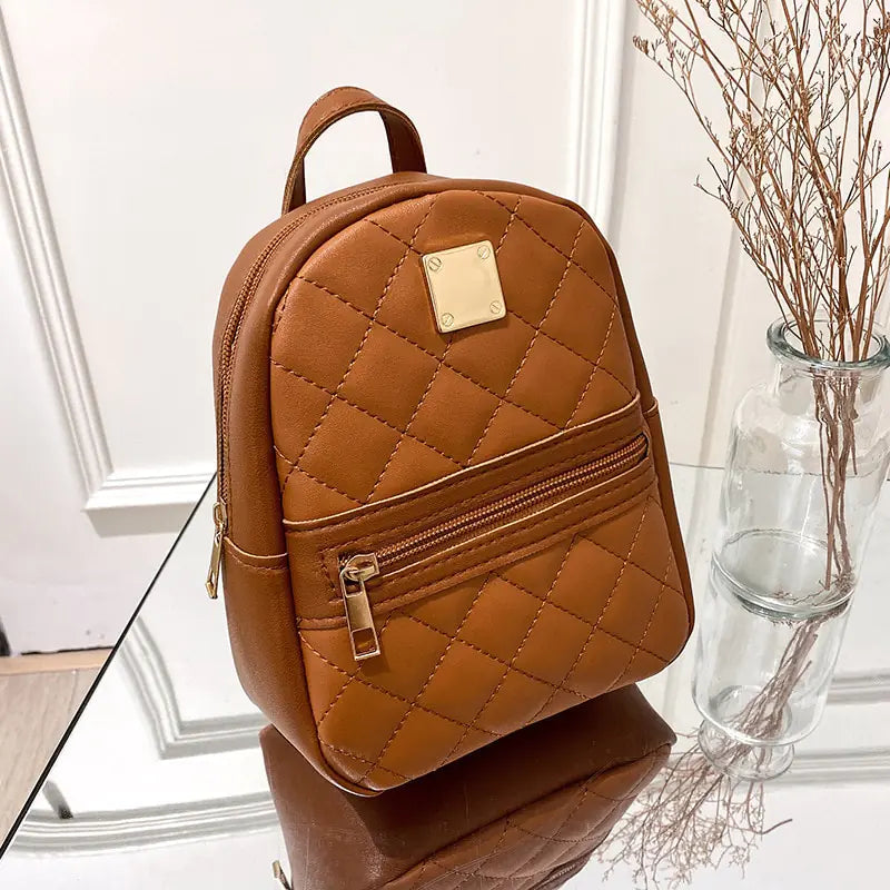 Mini Leather Multifunction Crossbody Bag